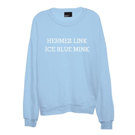 hermes link ice blue mink price